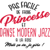 Princesse et danse modern jazz