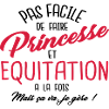Princesse et équitation