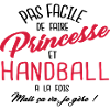Princesse et handball