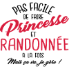 Princesse et randonnée