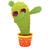 Cactus Sunglasses Dab Dabbing