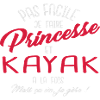 Princesse et kayak