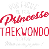 Princesse et taekwondo