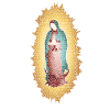 Det mosaiske ikonet for den hellige kirke jomfru Maria Madonna