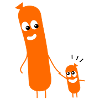 Les saucisses gaies