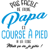 Papa et course à pied