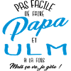 Papa et ULM