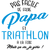 Papa et triathlon