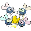 Beer and flies