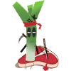 Leek vs. Steak! Vegan Power!