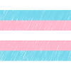 Trans Flag Pattern Transparent