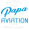 Papa et aviation