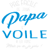 Papa et voile