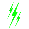 green flashes