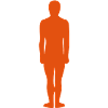 human rights as human figure