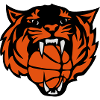 basketball tiger roars face cartoo