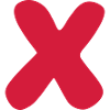 x Déclaration Croix Icône