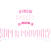 Basket super pouvoir cadeau