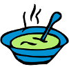 soup bowl plate