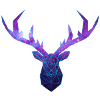 Cerf Low Poly Cosmos
