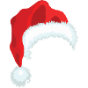 Xmas Hut mit Schnurrbart
