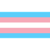 Trans-Flagge Design