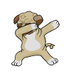 Pug Dab - Dabbing pug