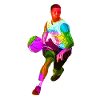 Bunter Basketballer