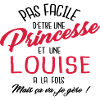 Princesse et Louise