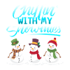 Snowman chill winter Christmas gift