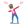 Dabbing Nussknacker Weihnachten Geschenk Dab
