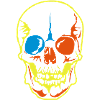 death head dead artistic Skeul