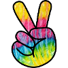Psychedelic biker sign