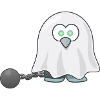 Ghost and his ball