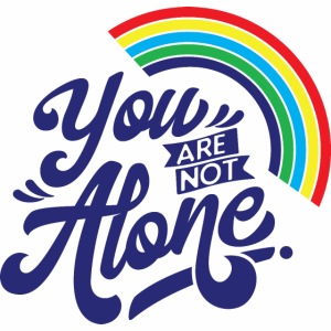 "You are not alone" 6