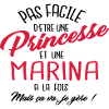 Princesse et Marina