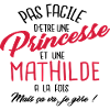 Princesse et Mathilde