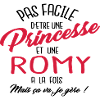 Princesse et Romy