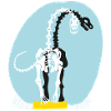 dinosaures | peint | peu publique