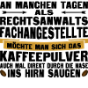 Rechtsanwaltsfachangestellte Kaffeetasse