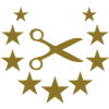 hairdresser scissors star