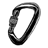 Climbing Carabiner - Climbing T-Shirt