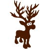 cute moose caribou reindeer deer christmas norway