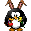 Easter penguin