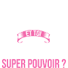 Menuisier super pouvoir femme