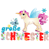 große Schwester Einhorn