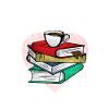 Coffee and books / gift