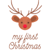 mon premier Noël Rudolf