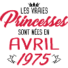 Princesses nées en avril 1975