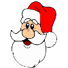 Santa with cap